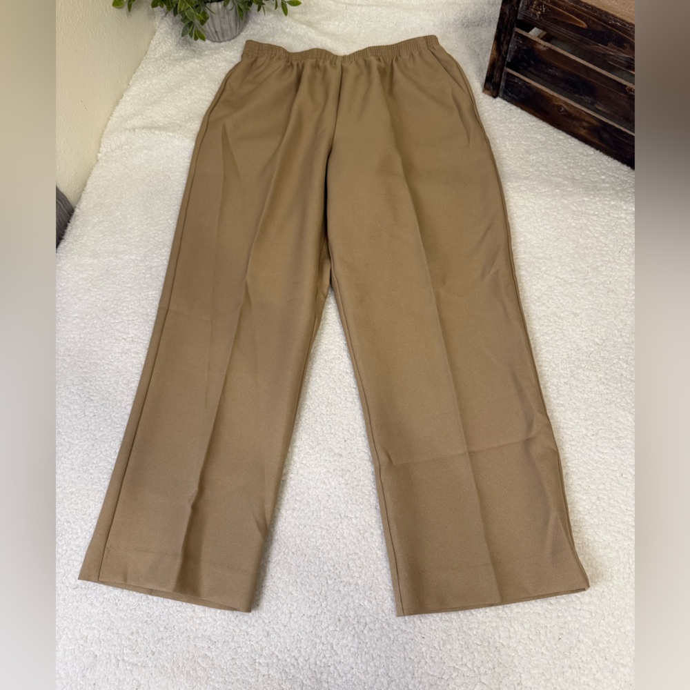 Alfred Dunner polyester pants 14P
